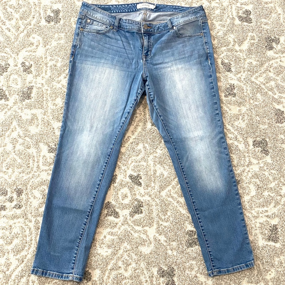 Torrid Jeans Short length